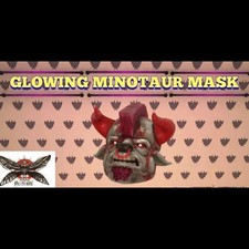 Fallout 76 Fasnacht Glowing Minotaur Mask PS4