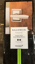 Baldwin Torrey Satin Nickel Low Profile Rose ...