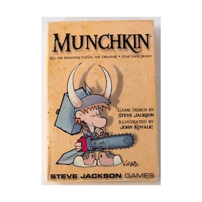 SJG Board Games  Munchkin Collection #84 - Base Game + 1 Expansion +  Fair/VG+