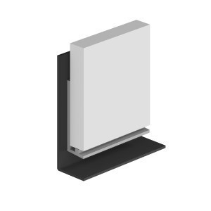 Multipanel Classic Base Profile Type X Satin Silver
