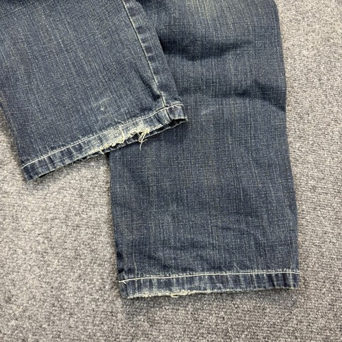 Southpole Jeans Size 30x33 Blue Dark Wash Denim 4180 Vintage Y2K Baggy - Picture 10 of 15