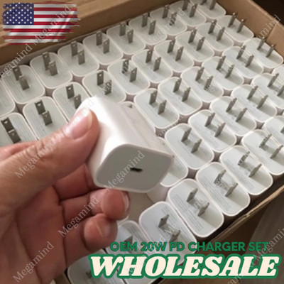 USB C Fast Charger Cube 20W PD Adapter Lot For iPhone 17 17Air 16 15 14 13 12 11