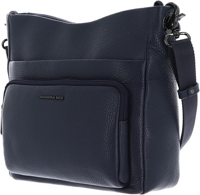 Borsa Mandarina Duck In Pelle Nuova Con Etichette Colore Scarab