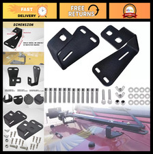 Off-road Hood Mount Brackets For Jeep Wrangler Cjtjyj 1944-2006 - Durable Fit