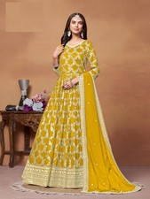 Pakistani Indian Suit Bollywood Designer Salwar Kameez Dress Wedding wear Gown