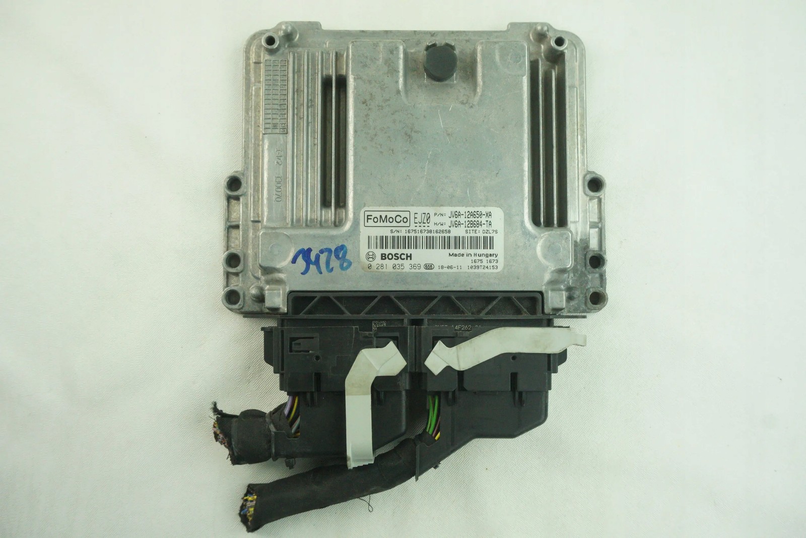 FORD FOCUS KUGA JV6A-12A650-XA COMPUTER ENGINE CONTROL UNIT