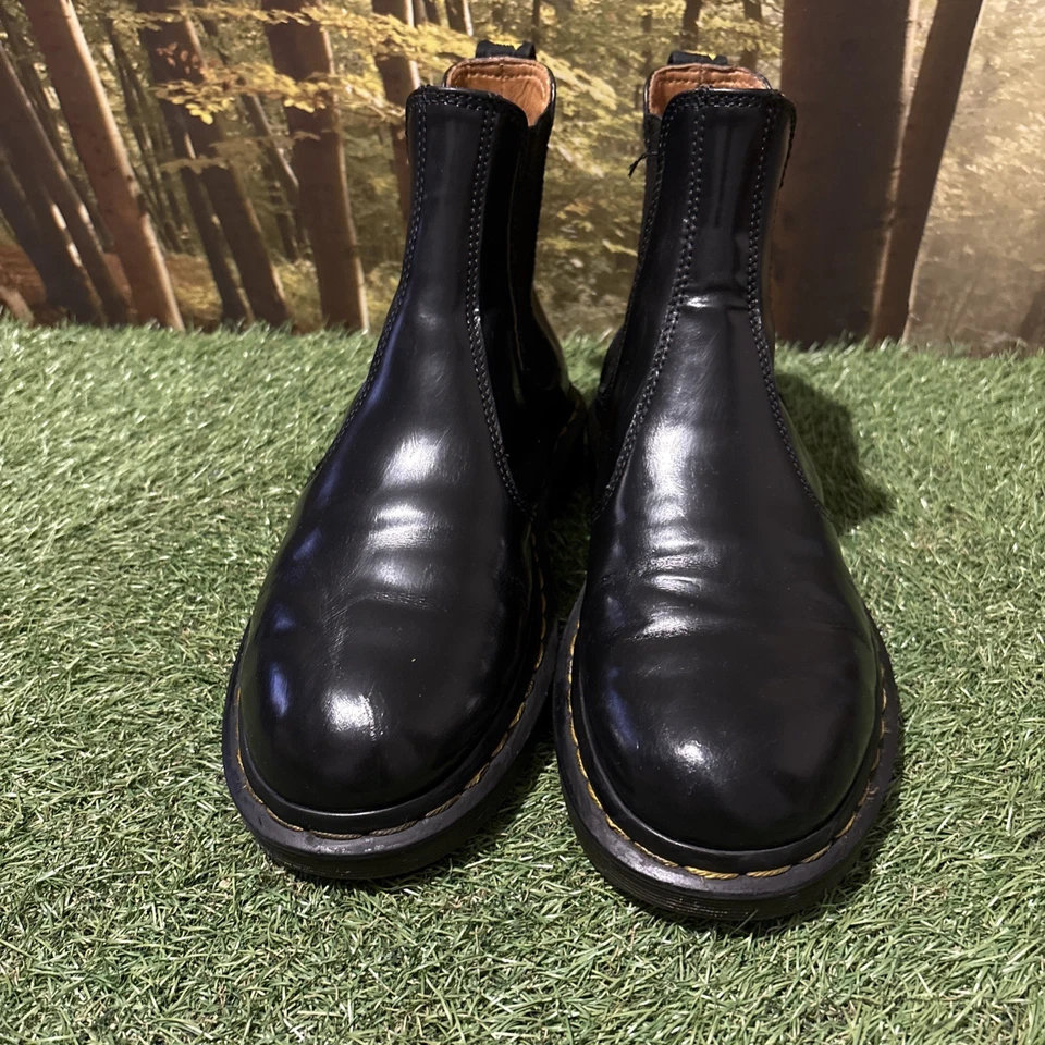 Dr. Martens 2976 Men's Black Leather Chelsea Boots UK 9 EU 43 US 10, photo 2 of 5