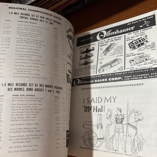 VTG 1964 TACH Program: AHRA World Championships American Hot Rod Association - Picture 3 of 9