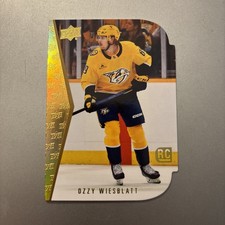 2025-26 Upper Deck Series 2 Ozzy Wiesblatt Rookie Die-Cuts #RTD-16 Predators