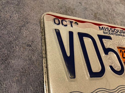 Targa Missouri MO "Bicentenario" VD5 Z4G 2021 - Foto 3 di 3