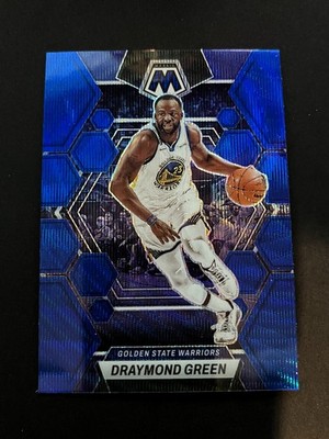 Draymond Green 2022-23 Panini Mosaic Blue Wave #143 Golden State Warriors