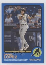 2022 Topps Heritage Minor League Edition Blue Border 57/99 Dariel Lopez #200 9pd