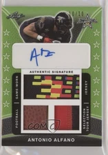 2019 Leaf Metal US Army All-American Bowl Emerald /10 Antonio Alfano Auto