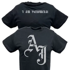 AJ Styles I Am Phenomenal Mens Black T-shirt