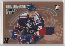 2006 ITG Heroes and Prospects AHL All-Star Game-Used 1/1 Jiri Hudler #AE-03 0f6