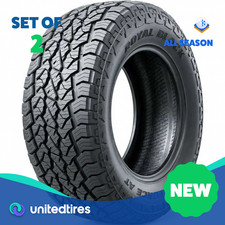 Set Of 2 New 26540r18 Royal Black Terra Force At 101h Set Of 2 New 26540r18 Royal Black Terra Force At 101h