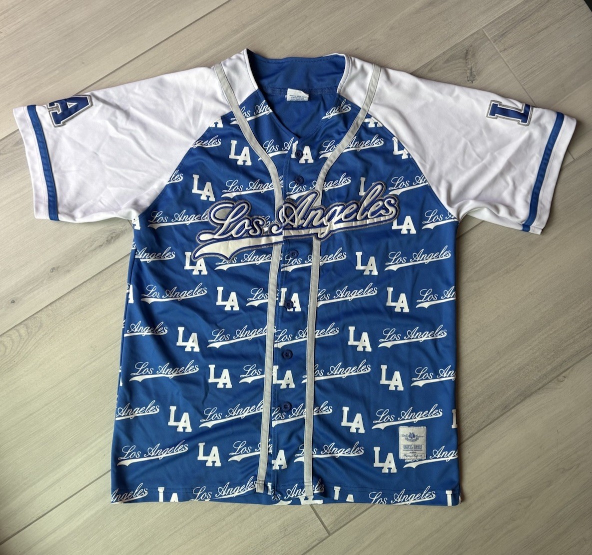 VICTORIOUS Urban Couture Los Angeles Dodgers MLB Jersey Men