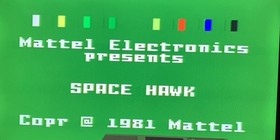 INTELLIVISION LOT OF 5 STAR STRIKE/ASTROSMASH/SPACE HAWK /SPACE BATTLE/SP.ARMADA