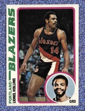 1978/79 Topps Basketball # 74 Lionel Hollins Portland Trail Blazers - Free Ship