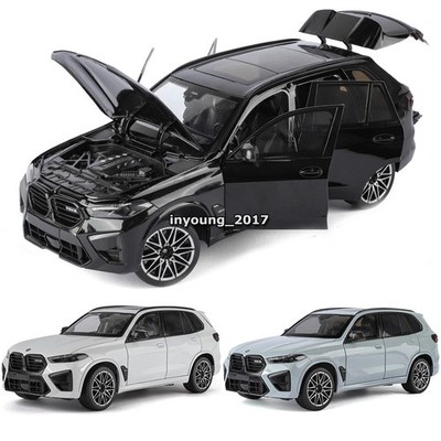 BMW X5 1\18スケールモデルミニカーSUV 1:18 BMW X5 M Competition LCI Model Car Diecast SUV Metal Vehicles