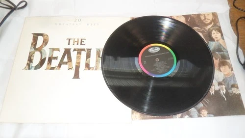 THE BEATLES-20 GREATEST HITS-EMI-SV-12245 VINYL LP ALBUM 1982