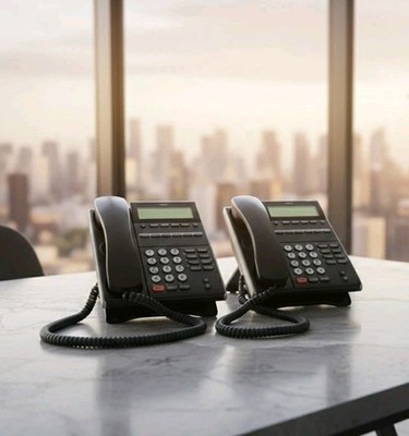 NEC DT300 Serie Digitale Bürotelefone DTL-6DE-1P Restposten x2 Business IT