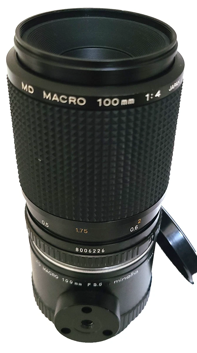 Minolta MD Macro/Close Up Camera Lenses 100mm Focal | eBay