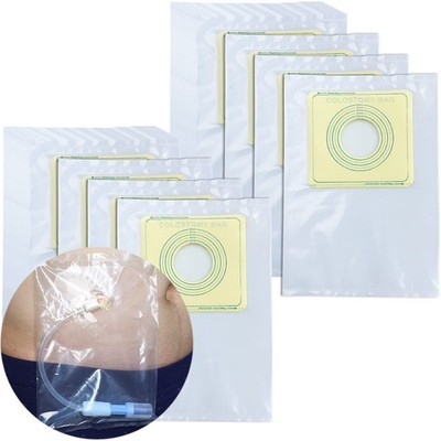 Peritoneal Dialysis Shower Cover Pouch Bag Waterproof PD 25 Pcs, Clear