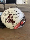 Terrell Suggs AZ State Signed FS Authentic Helmet. With Beckett Certification