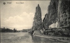Roche a Bayard Dinant Belgium vintage postcard s490