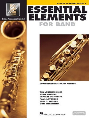 Essential Elements for Band   Bb Bass Clarinet Book 1 with EEi Online Reso...