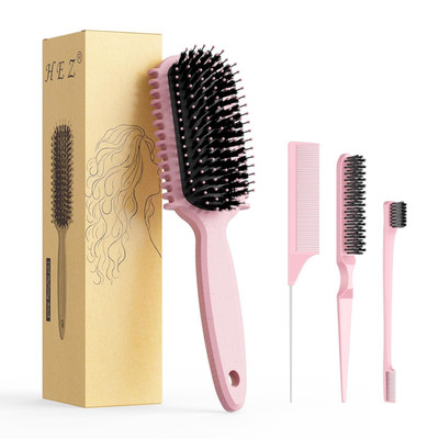 Curl Defining Brush, Curly Hair Brush, Slick Back Hair Brush, for Combing and Sh