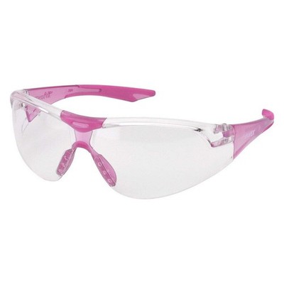 DELTAPLUS USA  SafetyGlasses,Clr,SuperShield,Pnk 819MJ1
