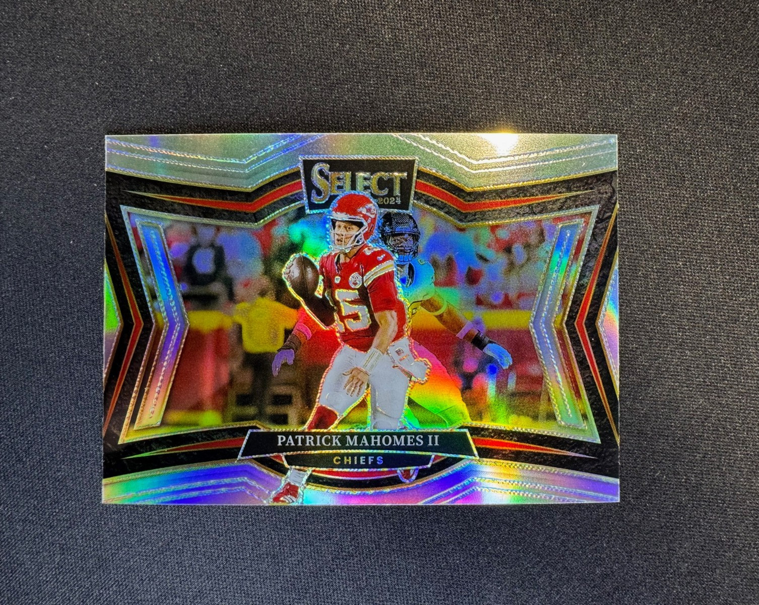 2024 Panini Select Patrick Mahomes II Silver Prizm HOLO Field Level #469 Chiefs