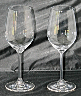 Riedel Crystal Zinfandel Wine Glass Pantheon Blown Glass 8.75''H Ravenswood Set 2