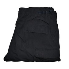 Propper Men's BDU Cargo Pants Size XL Reg Black Ripstop Tactical Fatigue Trooper