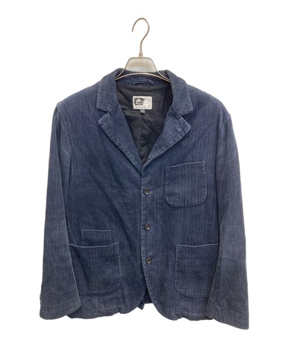 Engineered Garments Corduroy Tailored Jacket Navy Cotton M USA Collar Stain Used