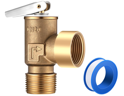 #ad 30 PSI Boiler Pressure Relief Valve 3 4? NPT Brass $22.90
