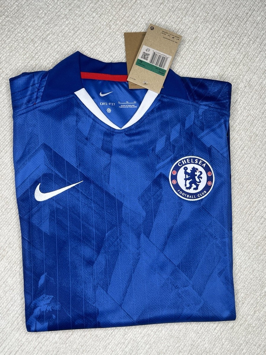 Nike Chelsea FC Dri-FIT Polyester Short Sleeve Soccer Jersey Blue