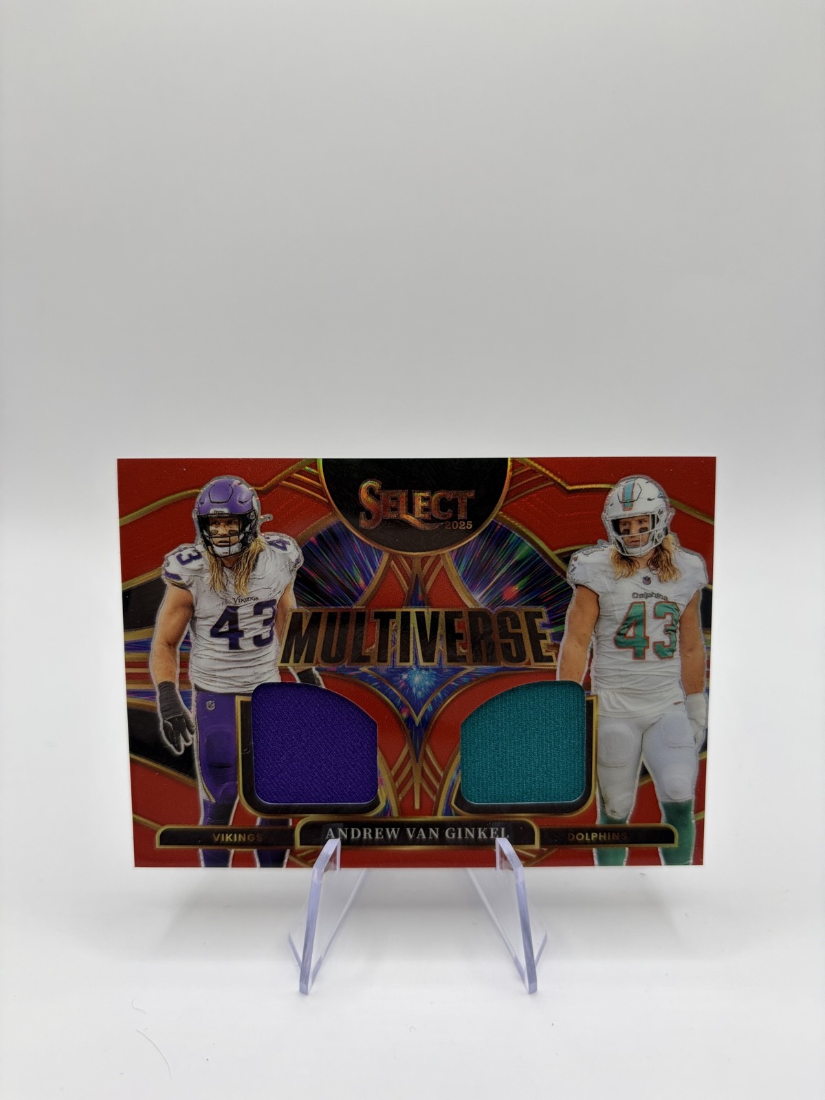2025 Panini Select - Multiverse Andrew Van Ginkel #MVJ-AVG Red Prizm (MEM)