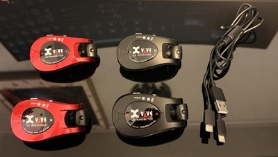 Xvive U2 Guitar Wireless System - 2 Pairs (Hardly Used)