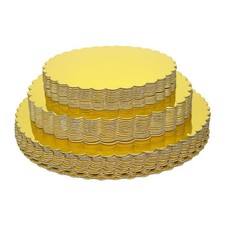 30 Piezas Tablero de Pasteles Resistente Redondo Tablero Base de Pasteles 8 10 y 12 Pulgadas Círculo Cartón...