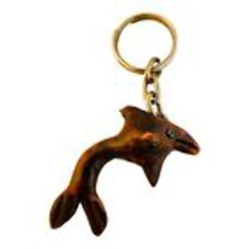 22690 - Crafted Wooden Fish Keychain Design for Everyday Use and Gifts Clear-91