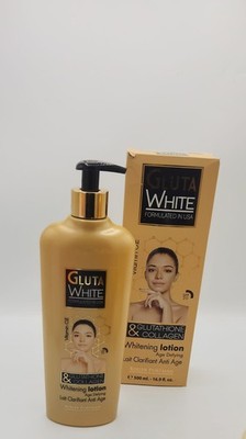 GLUTA WHITE ULTRA AUFHELLENDE KÖRPERMILCH ANTI-AGING GLUTA & KOLLAGEN