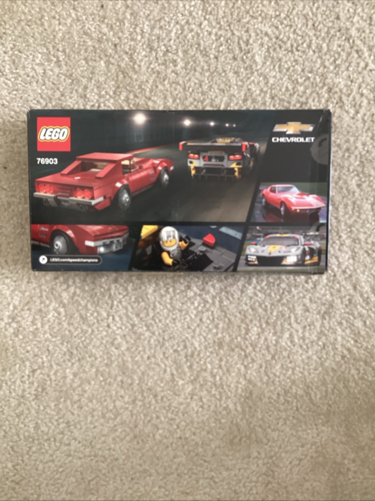 Lego 76903 Speed Champions 1969 Chevrolet Corvette C8.R - New Sealed Retired