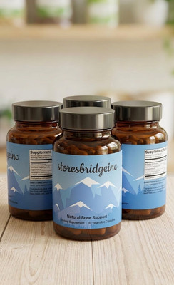 PACK OF 3 STORESBRIDGEINC BONE SUPPORT DIETARY SUPPLEMENT 30 VEGETABLE CAPSULES