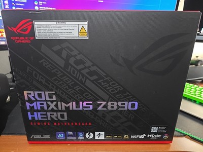 NEW! - ASUS - ROG MAXIMUS Z890 HERO (Socket LGA 1851) Intel Z890 ATX DDR5 Wi-Fi