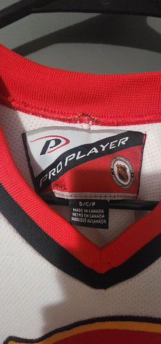 Pro Player NHL Men's Calgary Flames White Pedestal Jersey Size Small - Picture 3 of 3