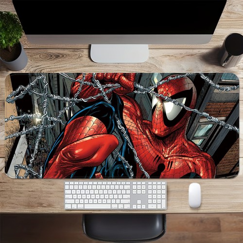 Gaming Mouse Pad Spider-Man Large Size 31.5" x 11.8'' Computer Keyboard Mat - 第 11/11 張圖片