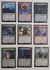MTG Final Fantasy rare lotto 9 carte Gilgamesh/Jenova/Valentine quasi nuove mai giocate Z6